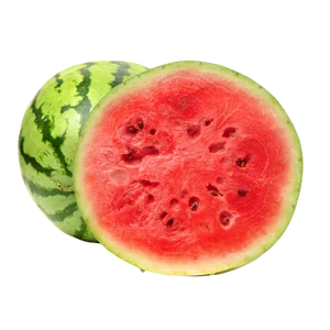 watermelon on white background