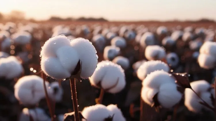 close up of cotton field βόριο στις καλλιέργειες boron in crops